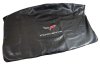 C6 Corvette Embroidered Top Bag Black with Silver C6 Logo